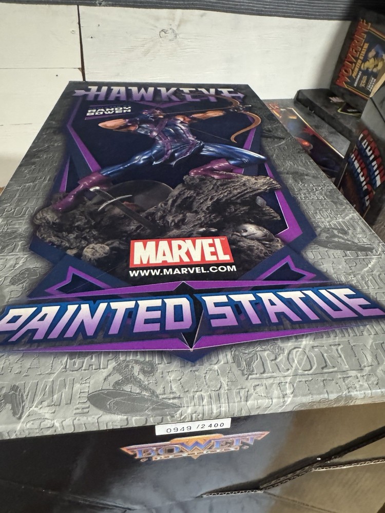 Haweye Marvel Painted Statue