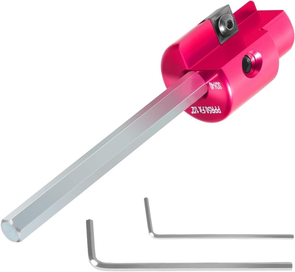 Plastic Pipe Fitting Reamer Plumbing Tool for SCH40 PVC ABS CPVC Socket Saver