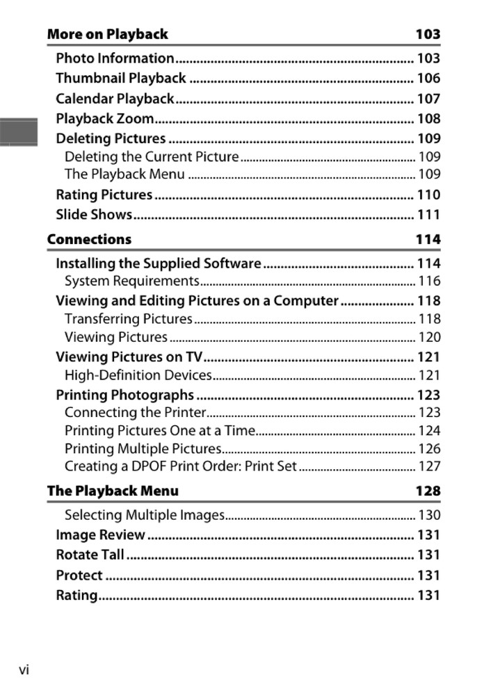 Nikon 1 J4 — User Reference Manual Guide — 1/2 Size, 5.5" x 8.5" Small Compact