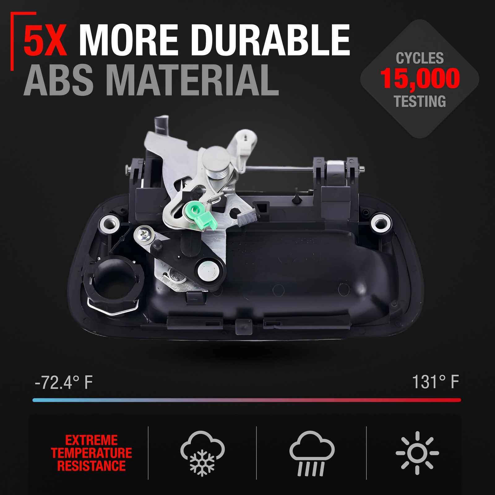 Tailgate Handle for Toyota Tundra w/ Keyhole