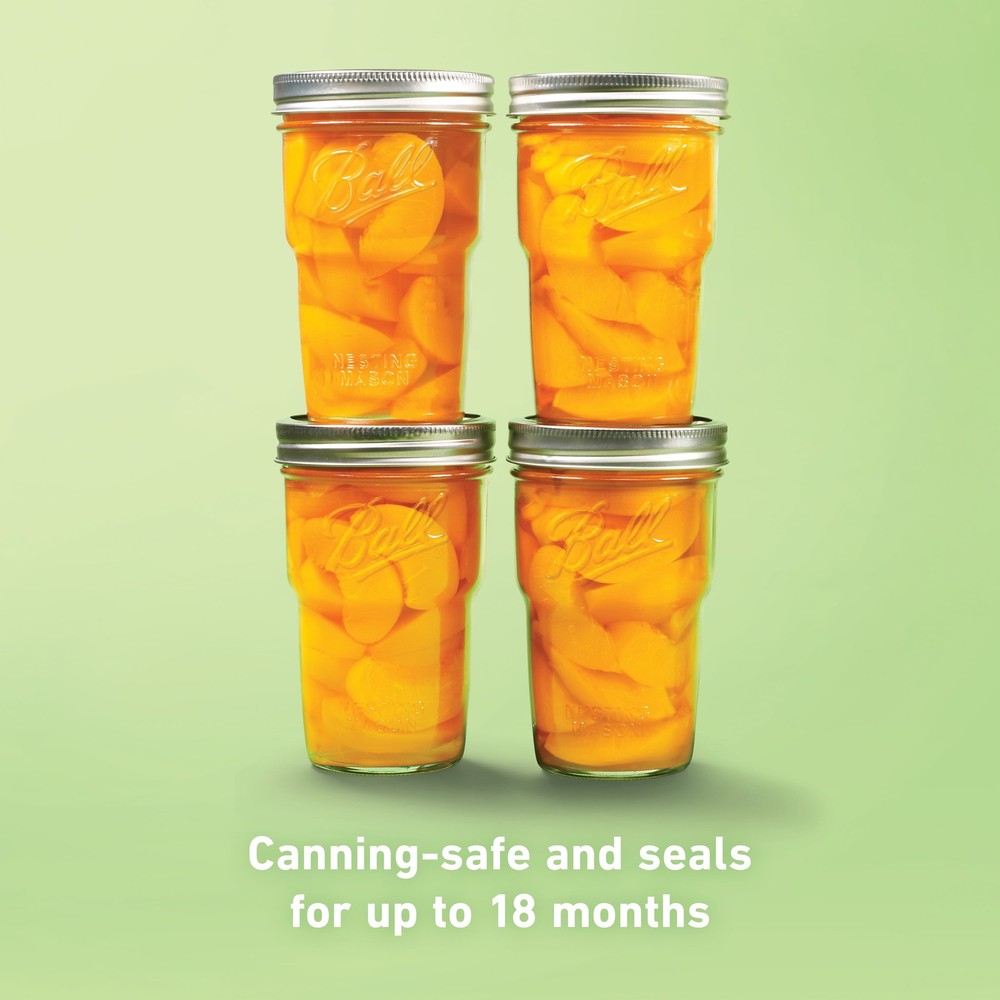 Ball 16oz Mason Jar Drinking Glasses 4-Pack,