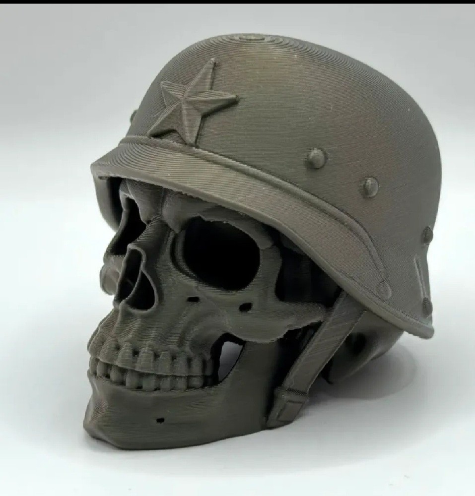 Soldier Skull Bust