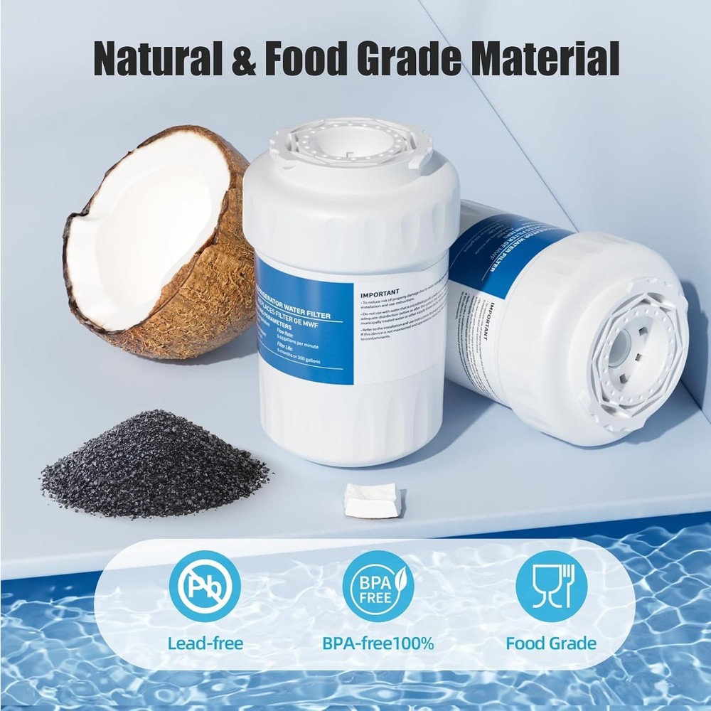 Water Filters RWF0600AH Replacement 3-pack