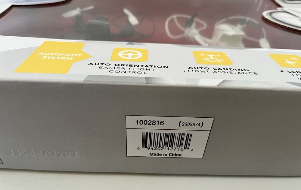 Sharper Image Dual 2 Pack Drones & Flag Racer Drone Set with Remote Control