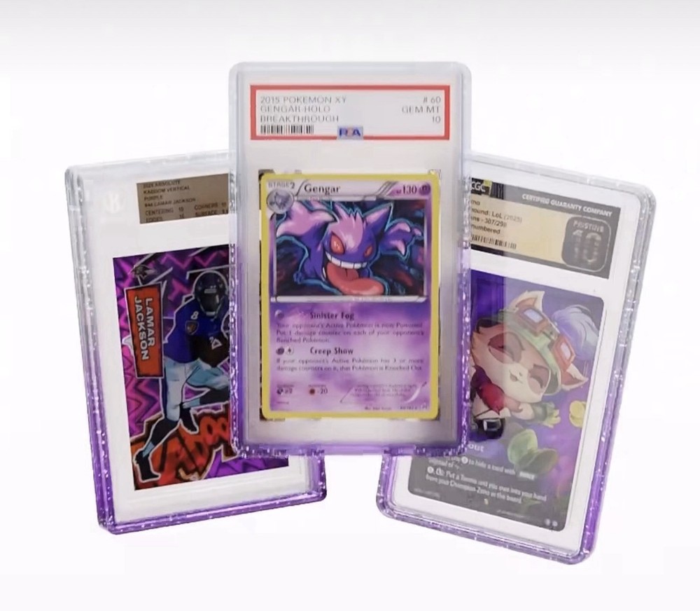 GradedGuard PSA Graded Case Guard Protector Grape Limited Edition IN HAND