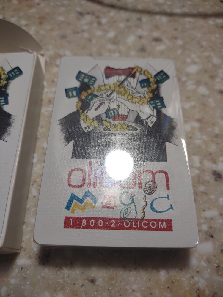 Olicom Magic Computer Networld Dallas 1993 Playing Card Deck