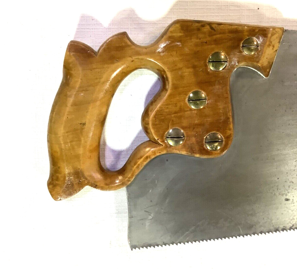 6 woodworking handsaws good condition