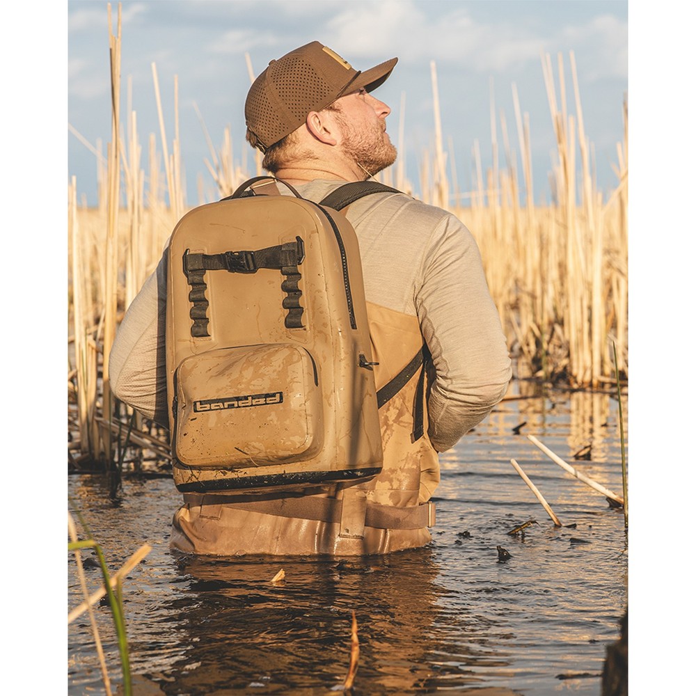 BANDED Backwater Marsh Brown Welded Backpack (B08329)