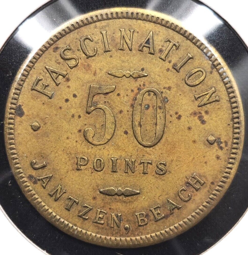 Fascination 50 Points Jantzen Beach Oregon Token #2622