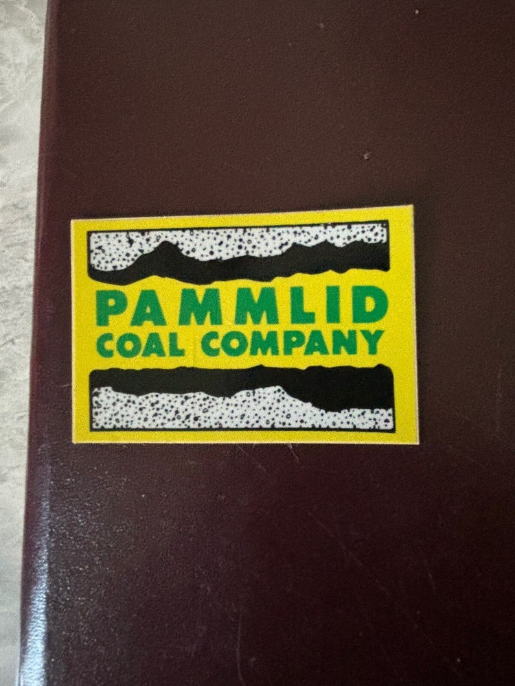 NICE  COAL COMPANY COAL MINING STICKER