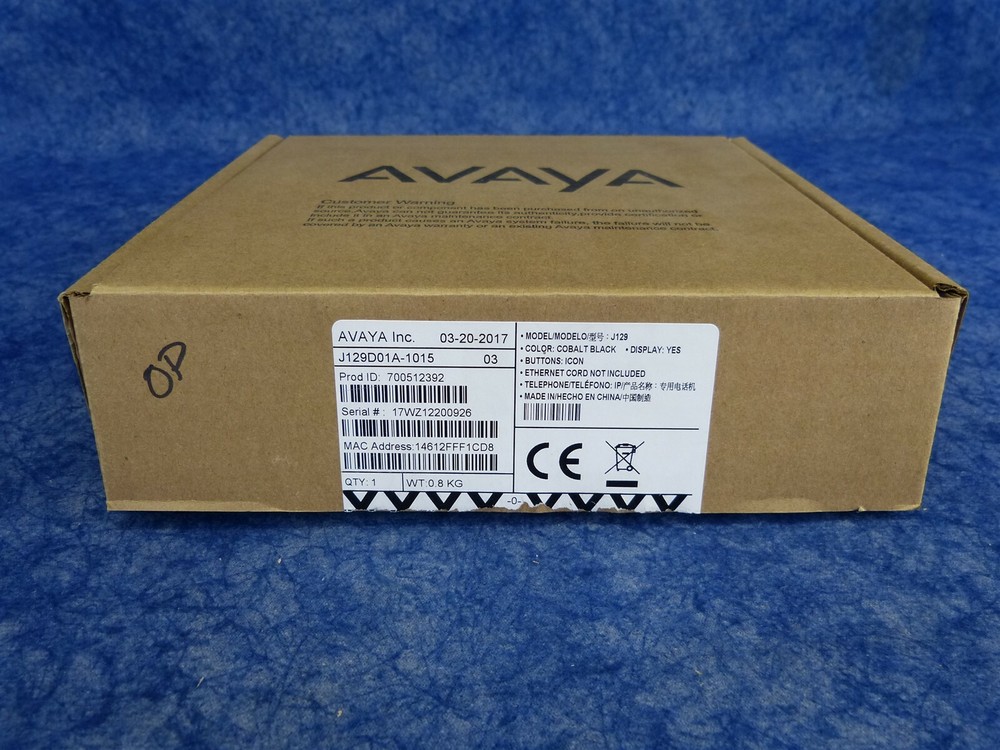 Avaya J129 VoIP IP Phone - Basic POE (K11)