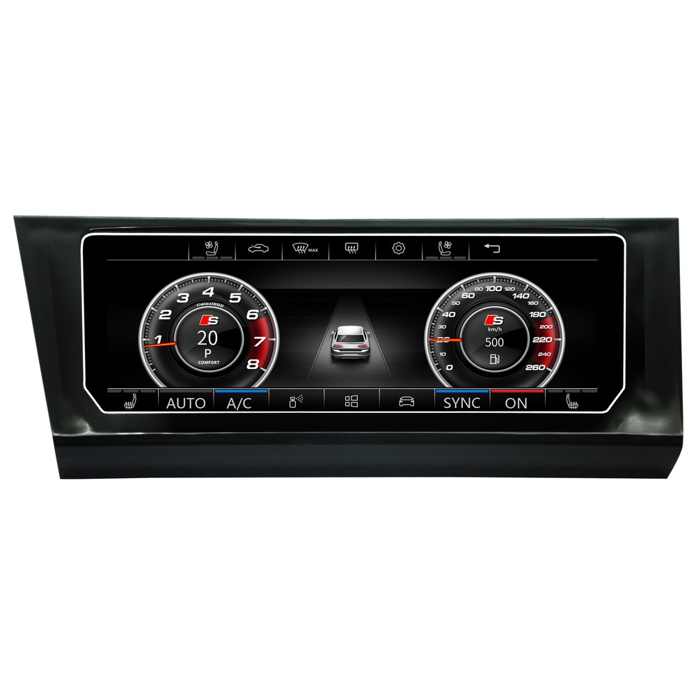 For VW Golf VI 1K 6.9" Touchscreen Digital Climate Control AC Panel