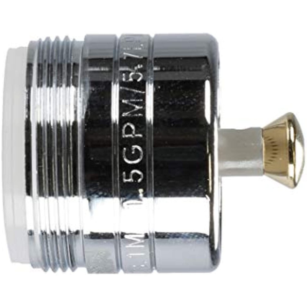 Danco 10490 Push N Flow Water-Saving Aerator, Chrome