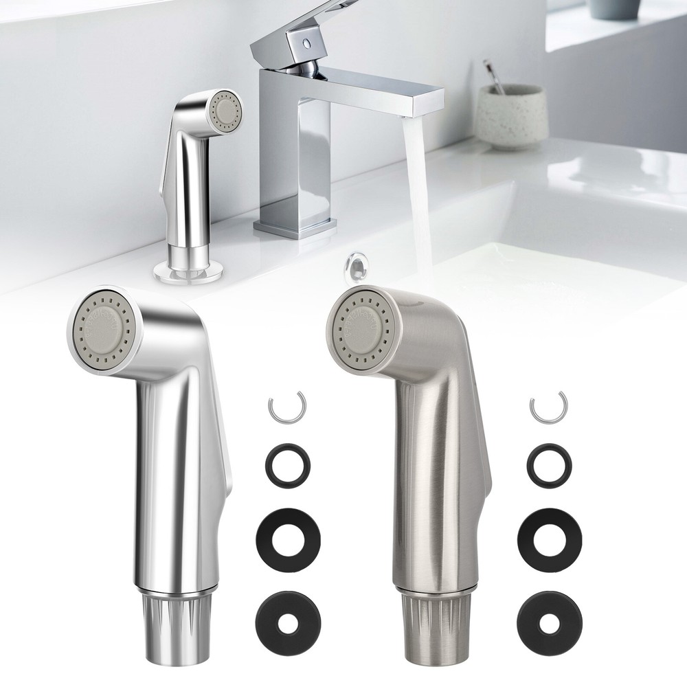 Kitchen Sink Side Sprayer Head Replacement Universal Attachment Pull Out Faucet