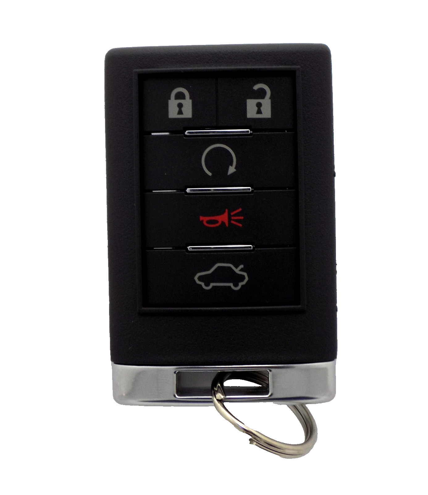 OEM 2008-2014 CADILLAC CTS DTS 5 BUTTON REMOTE KEY FOB CASE SHELL REPLACEMENT