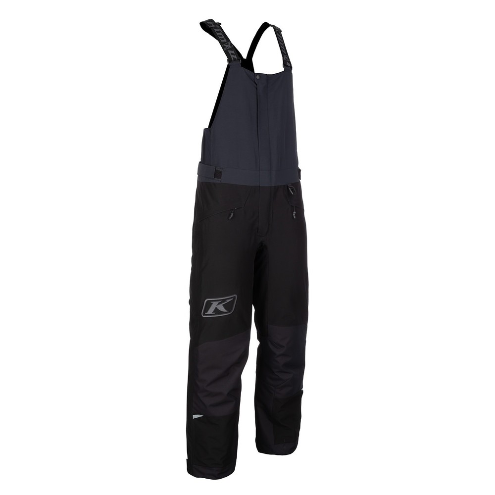 Klim Klimate Bib Black - Asphalt Small