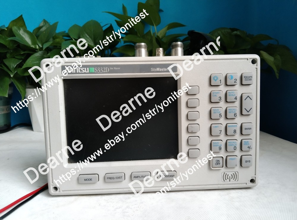 Anritsu S332D Cable/Antenna &Sctrum Analyzer SiteMaster /Good function #$