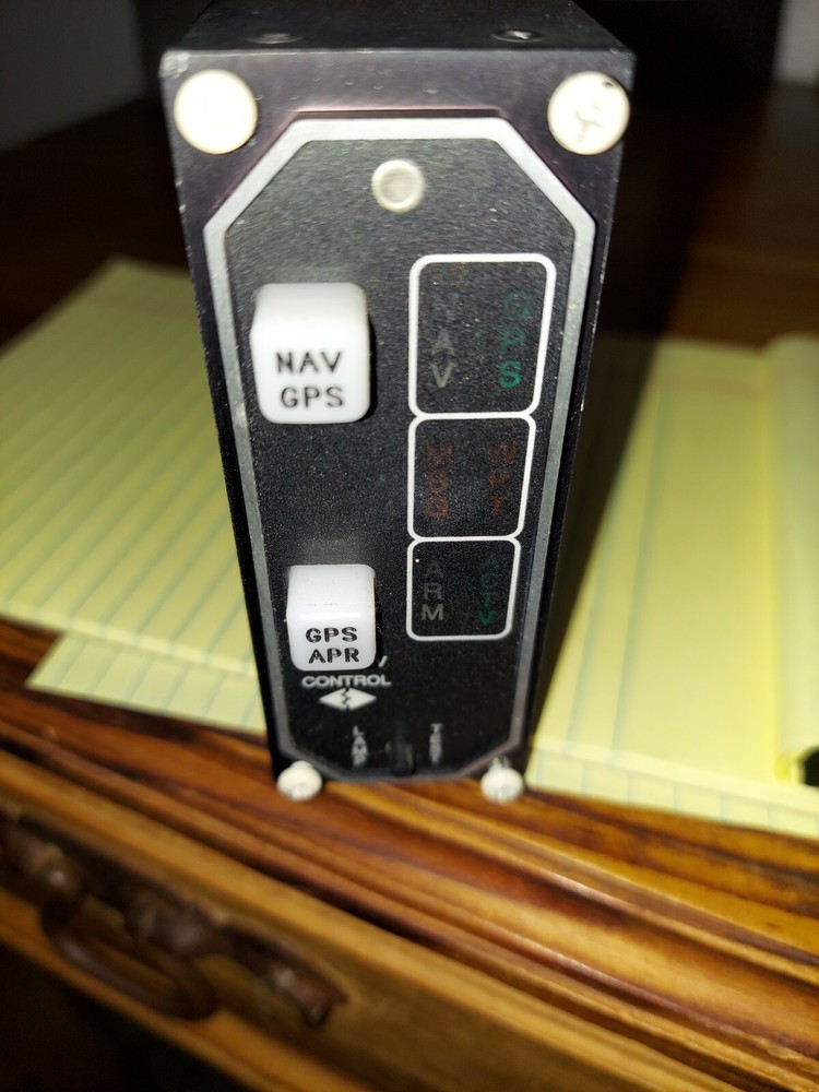MID-CONTINENT INSTRUMENTS MD41-538 GPS ANNUNCIATION CONTROL UNIT
