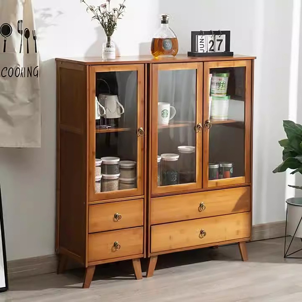Accent Storage Cabinet with 2 Doors Buffet & Sideboard Decorative Cabinet