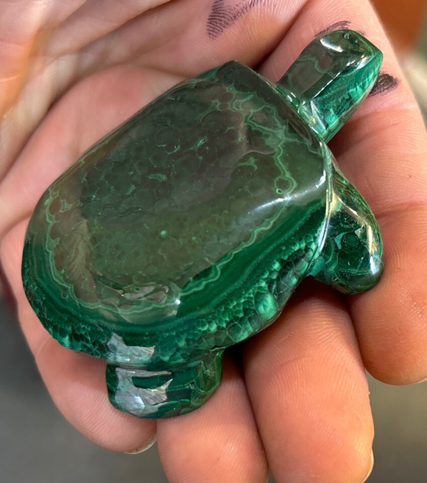 2” Malachite Turtle