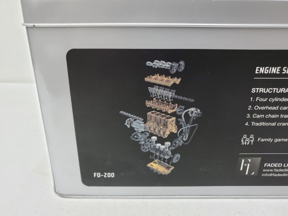 FADED LINES V4 ENGINE ASSEMBLY INVICTA LIMITED EDITION MODEL FD-200
