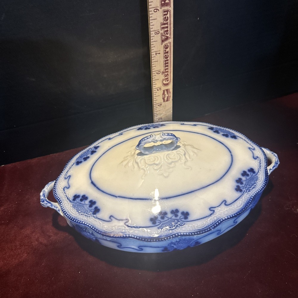 Flo Blue Vintage Covered Server