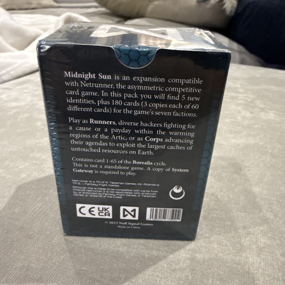 Midnight sun compatible with Netrunner, Null Signal Games