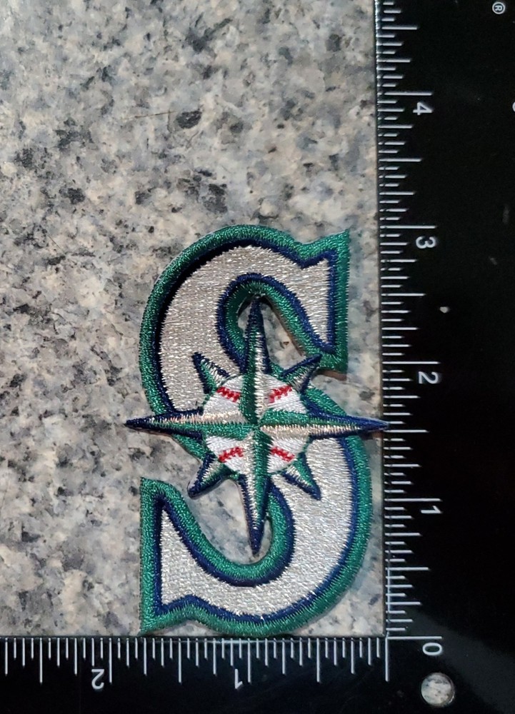 Seattle Mariners vintage Iron On Patch 3"x 1.75"
