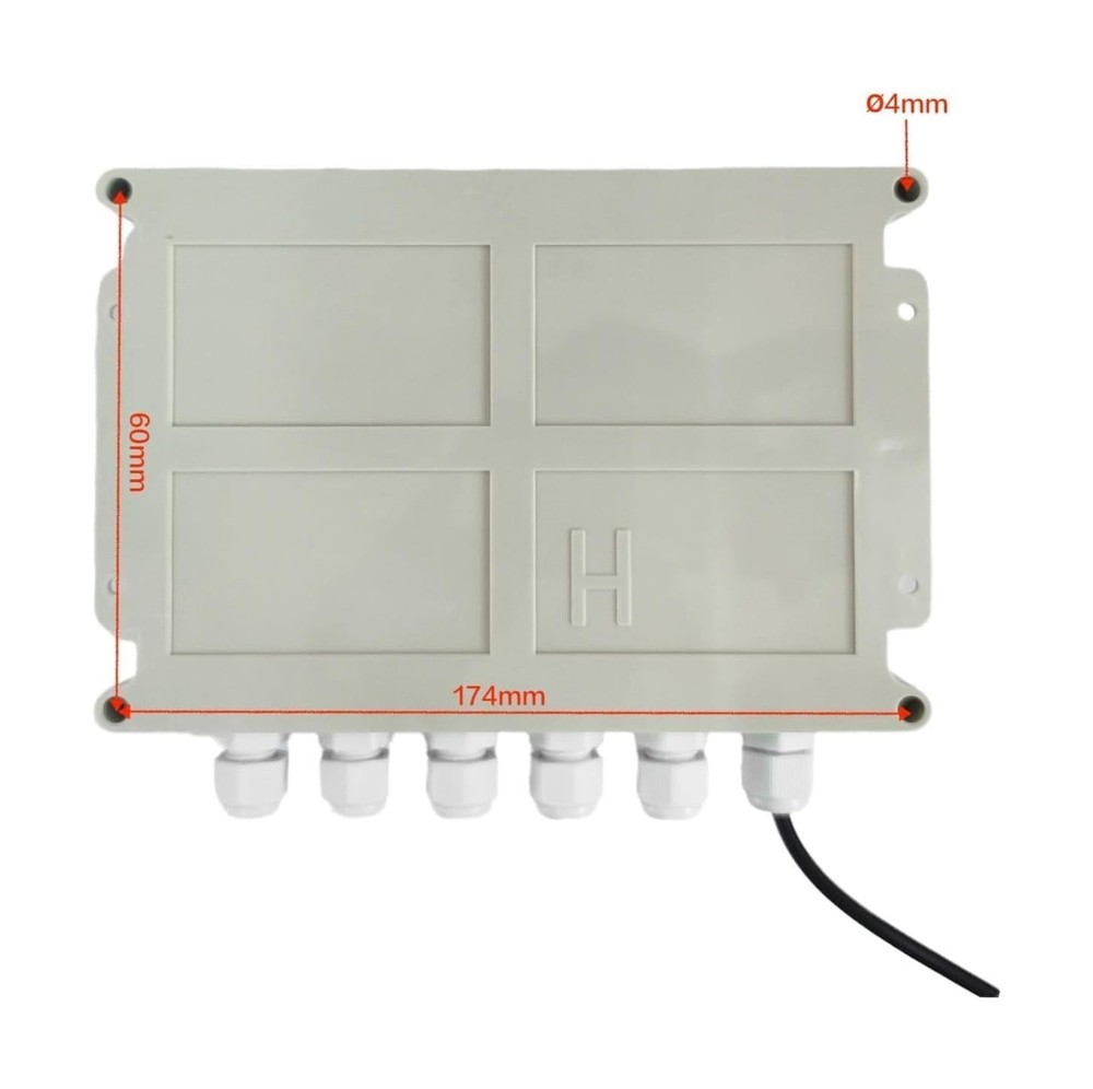Dual-Axis Solar Tracker Controller Kit – Auto Sun Tracking with LCD, Wind