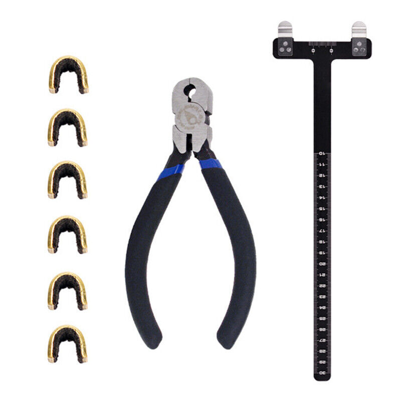 Archery Bow Adjustment Set String Nocking Pliers T Shape Turning Square Ruler