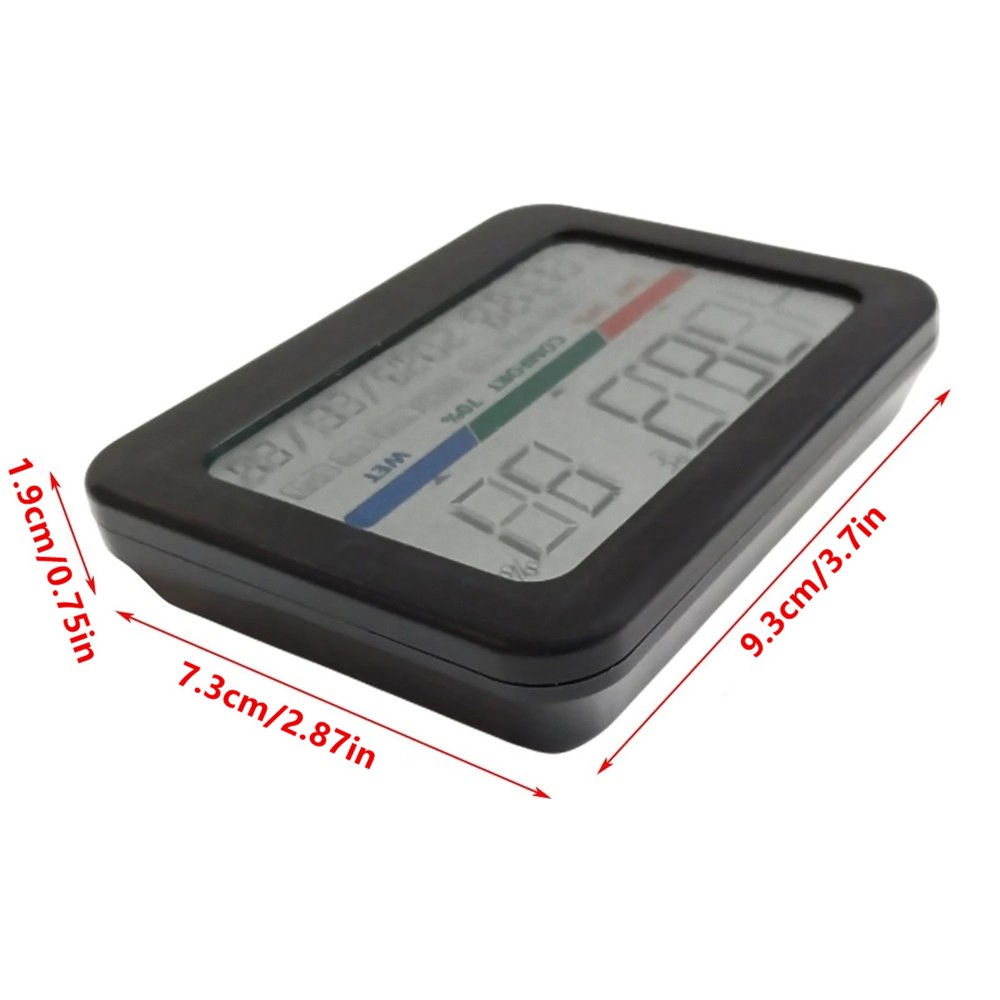 Home Room Thermometer with Hygrometer Function and Comfort Indicator Scale