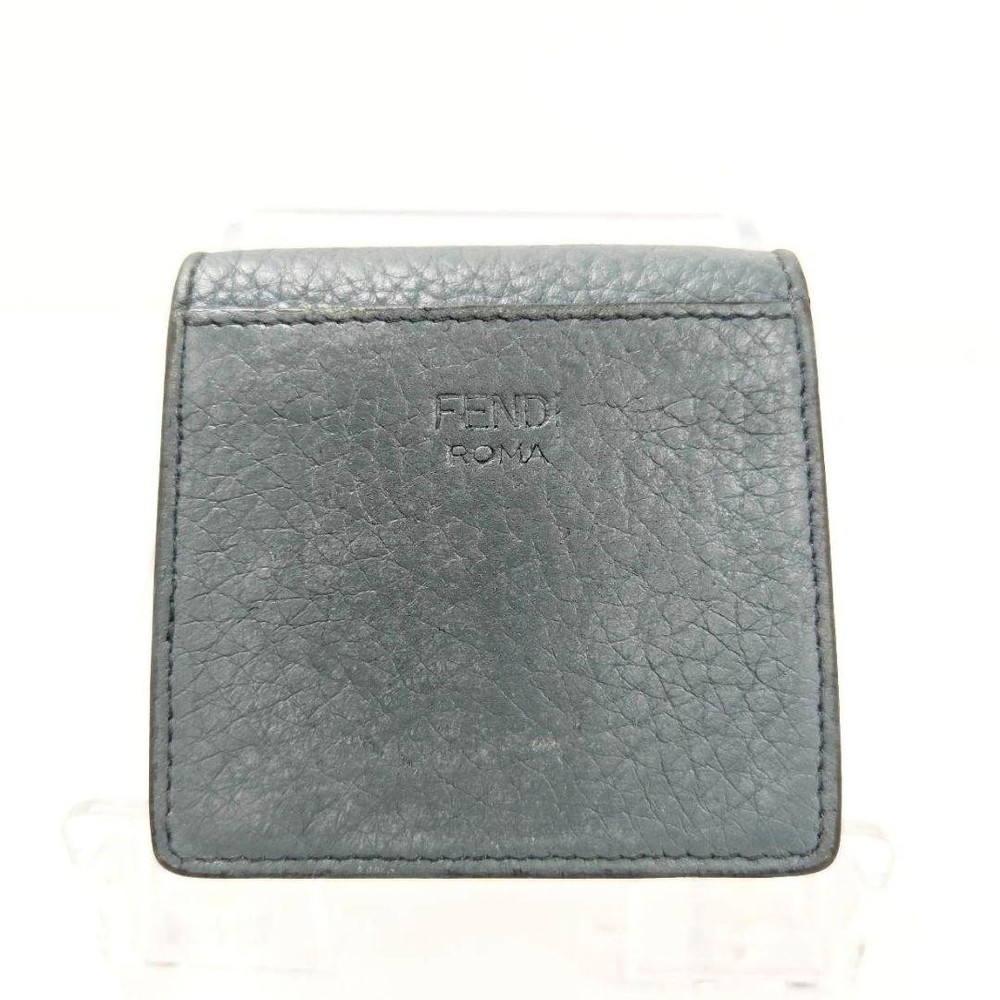 FENDI Peekaboo Coin Case Gray