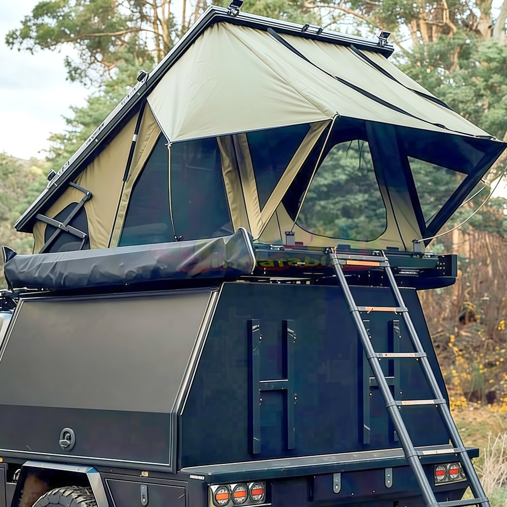 Quick Setup Lightweight Hard Shell Rooftop Tents Camping Tent
