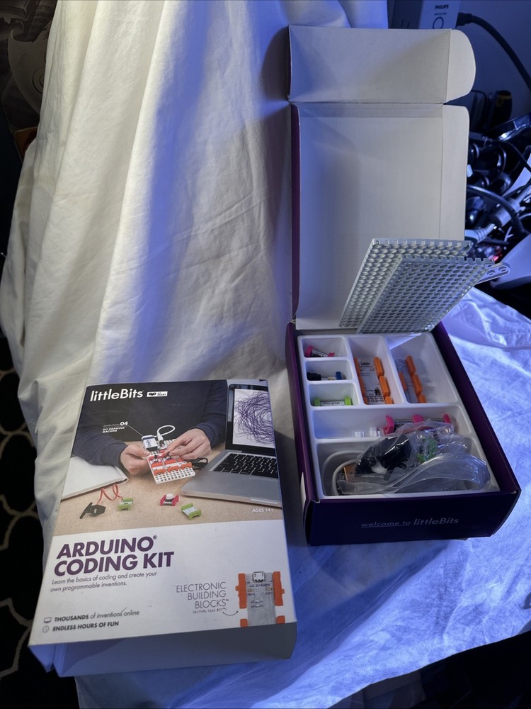 Little Bits Arduino Coding Kit 8 Modules - Endless Hours Of Fun Building