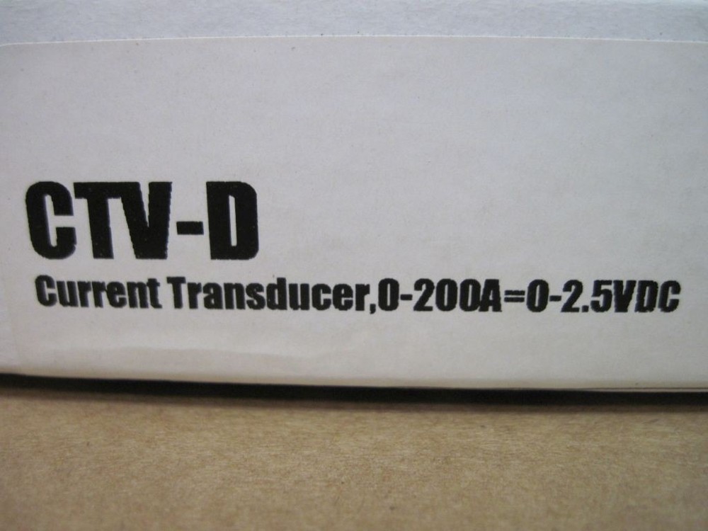 HOBO Onset CTV-D 20-200 Amp Split-Core AC Current Sensor Transducer