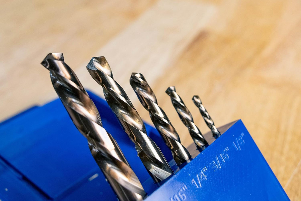 , 74105, Left Hand Drill, Split Point Tips, Precise Drilling