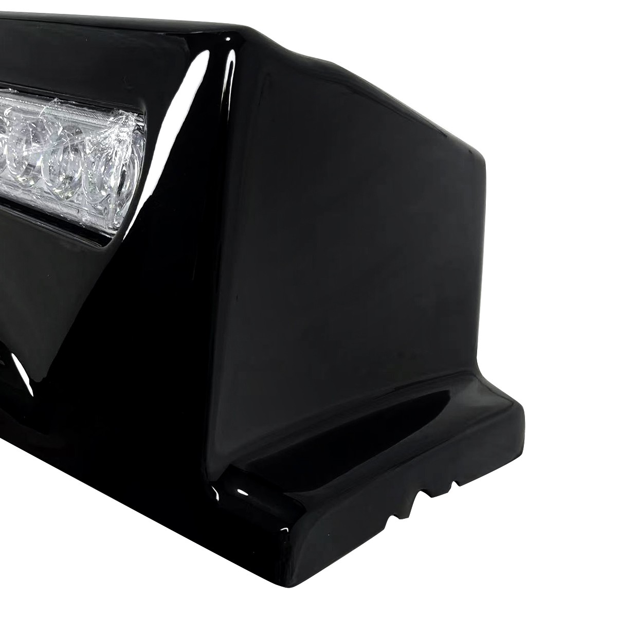 For 2019-2023 2024 RAM 1500 Gloss Black Lamp Model Roof Top Light Bar W/ LED DRL