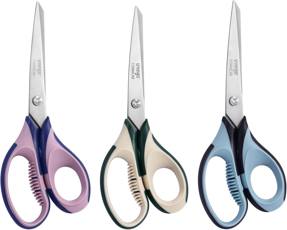Office Scissors All pose – Titanium Coated Blades, Ergonomic