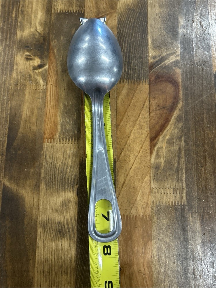 Original WWII IS Army Mess Kit Silco Stainless Spoon Utensil