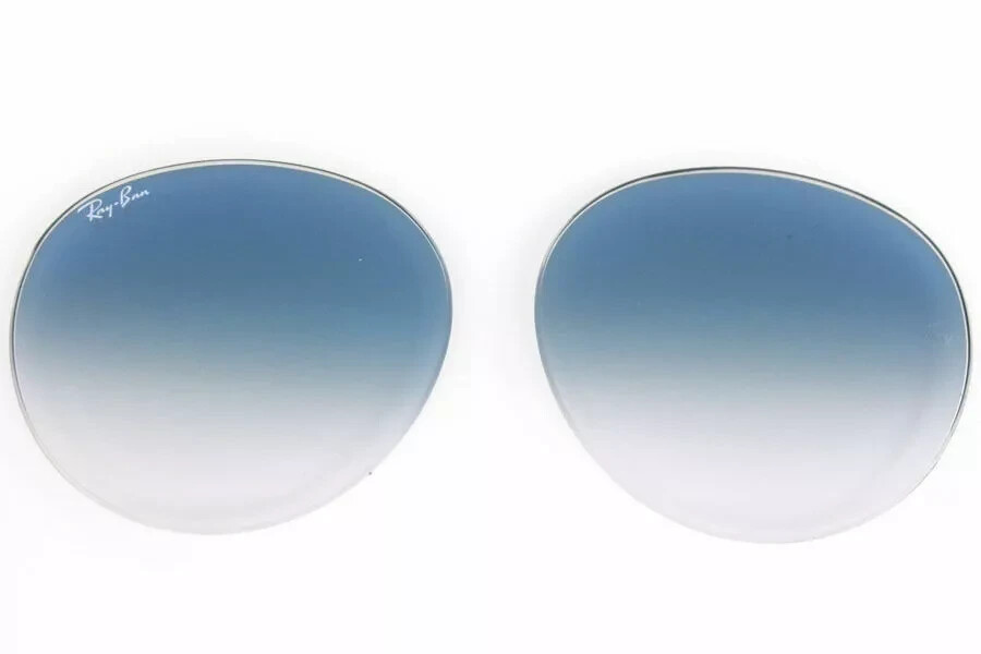 RAY BAN Round 3447 3475 50 Lenses Replacement Blue Gradient