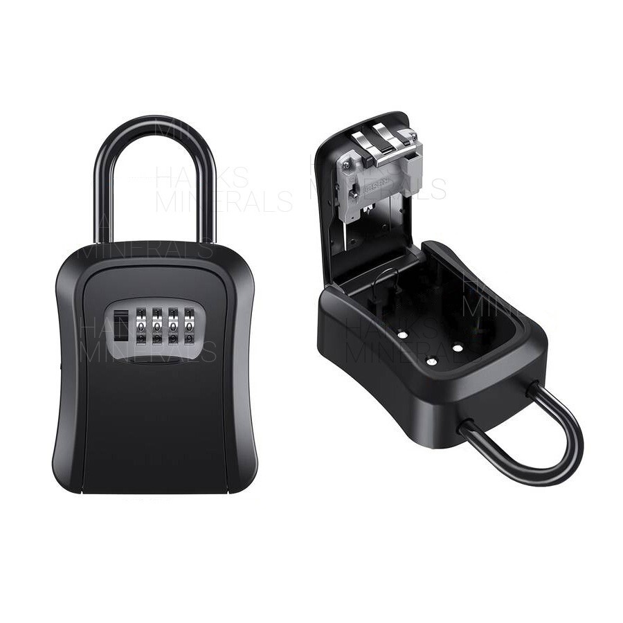Key Safe 4-Digit Combination Lock Box Wall Mount Storage Safe Security Outdoor