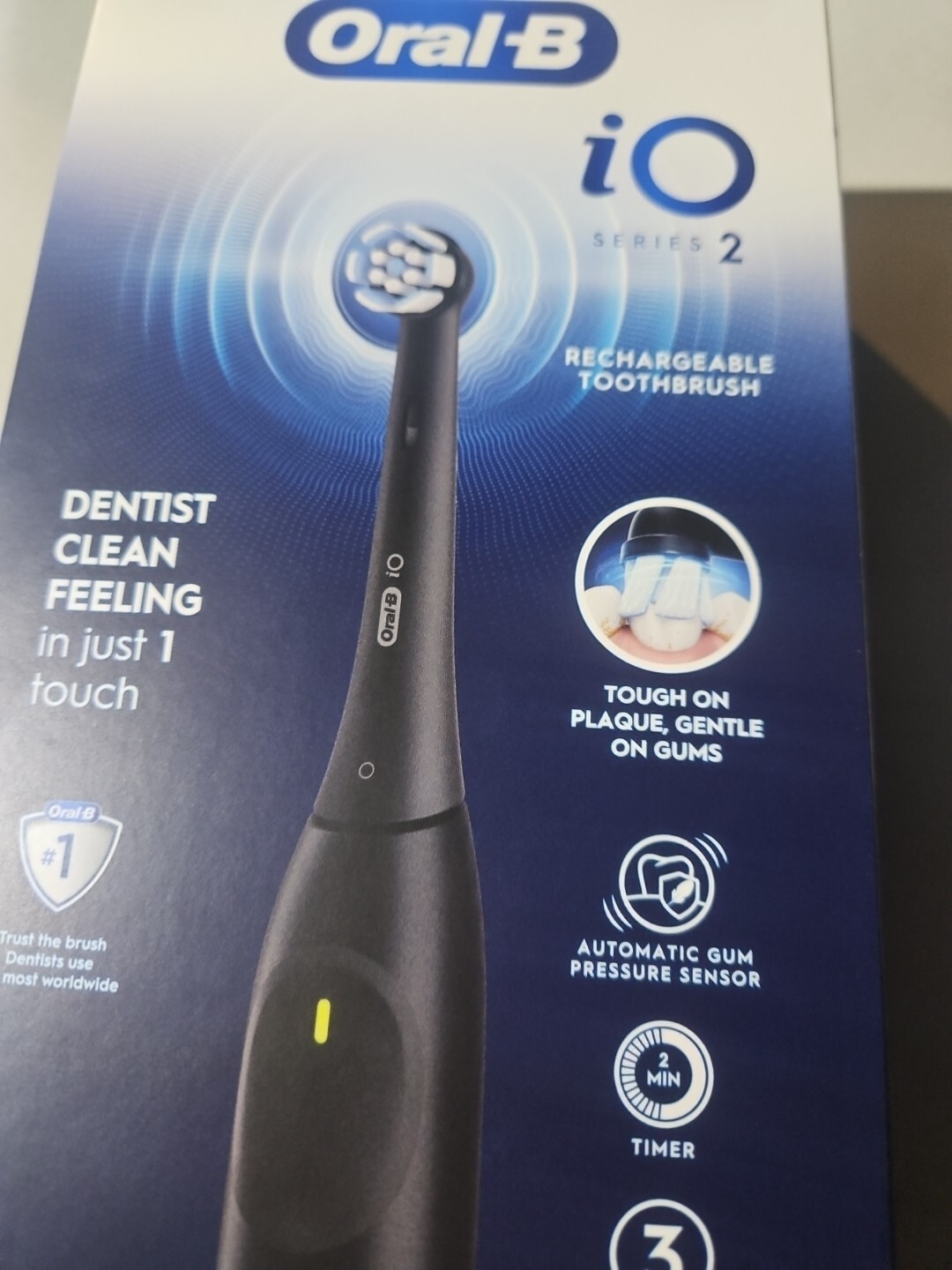 Oral-B iO Series 2 Black Brand New Free S&H
