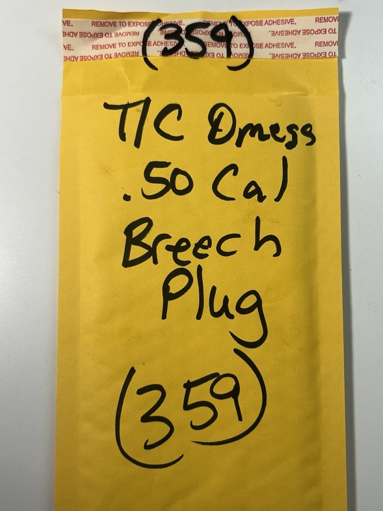 Thompson Center Arms Omega Muzzleloader Breech Plug