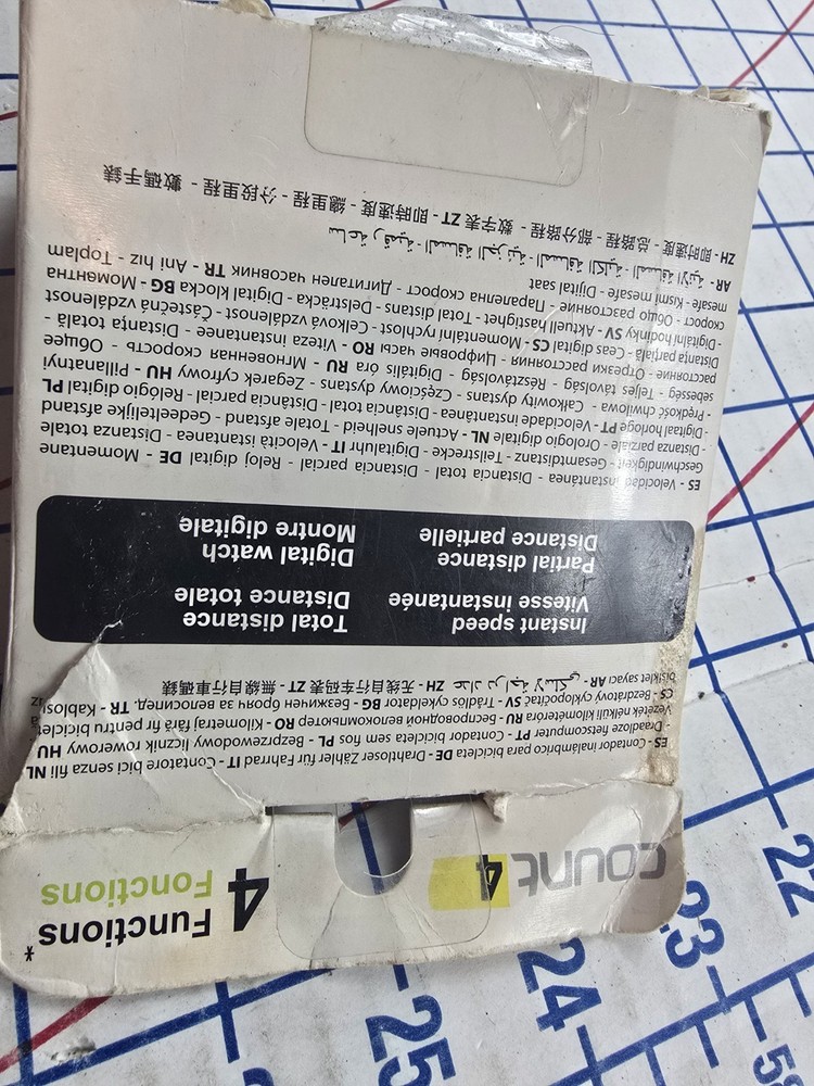 Wireless Digital Cycle Computer Bicycle Bike Backlight Speedometer Odometer