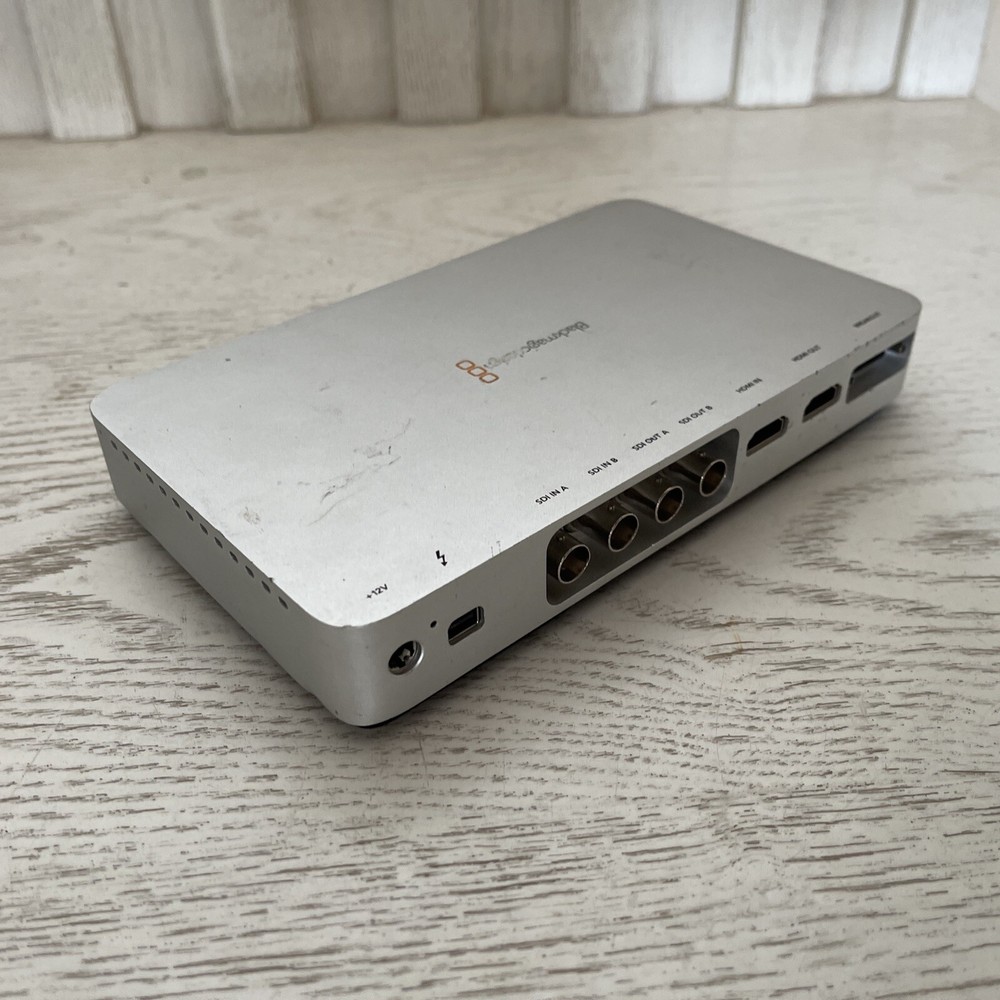 blackmagic ultrastudio 3D