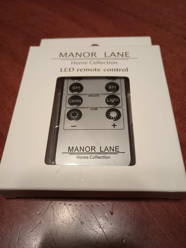 Manor Lane Home Collection LED Remote Control Compatible Shimmer String Lights