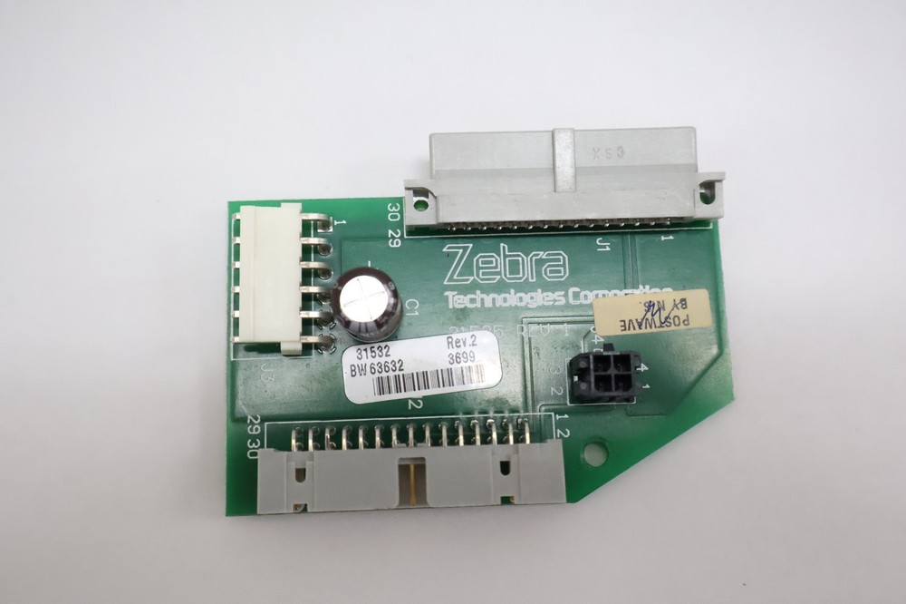 Zebra 31532 BD Print Adapter Board for Zebra Designer 105SE Printers, Used