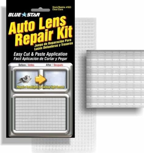 Grid Pattern Auto Lens Repair Kit () Clear