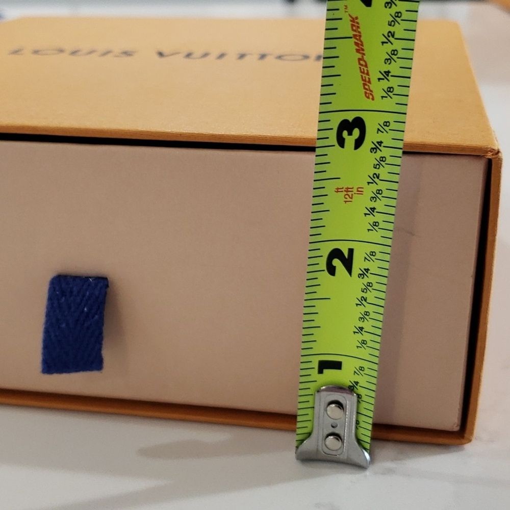 Louis Vuitton box.