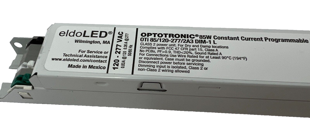 1 NEW eldoLED 2743W5 DIM-1 L OPTOTRONIC Programmable LED Driver FAST FREE SHIP!!